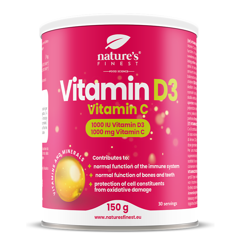 D3 vitamin + C vitamin